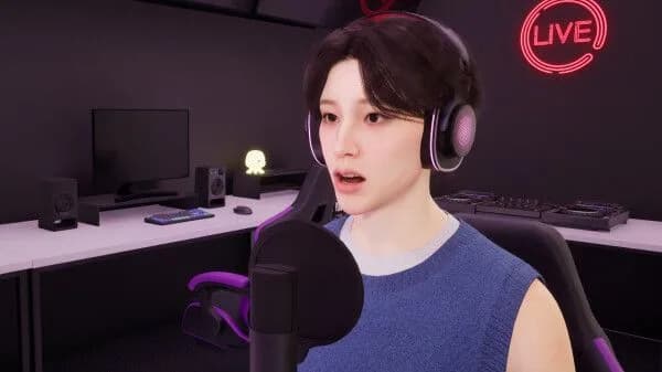 버튜디오를 활용한 실시간 방송 화면